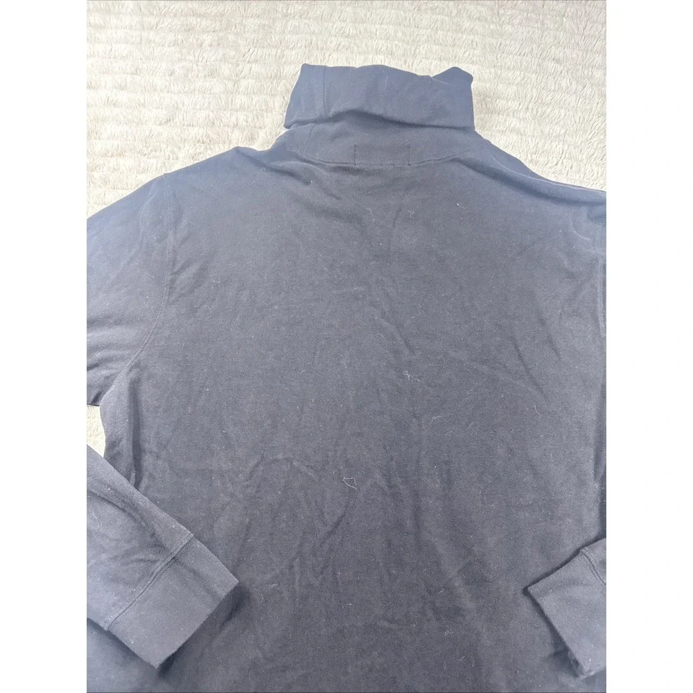 NWT Polo Ralph Lauren Mens Soft Cotton Turtleneck T-shirts Size XL Color Black